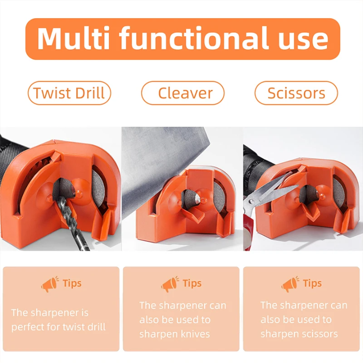 Multi-Purpose Drill Bit Sharpener