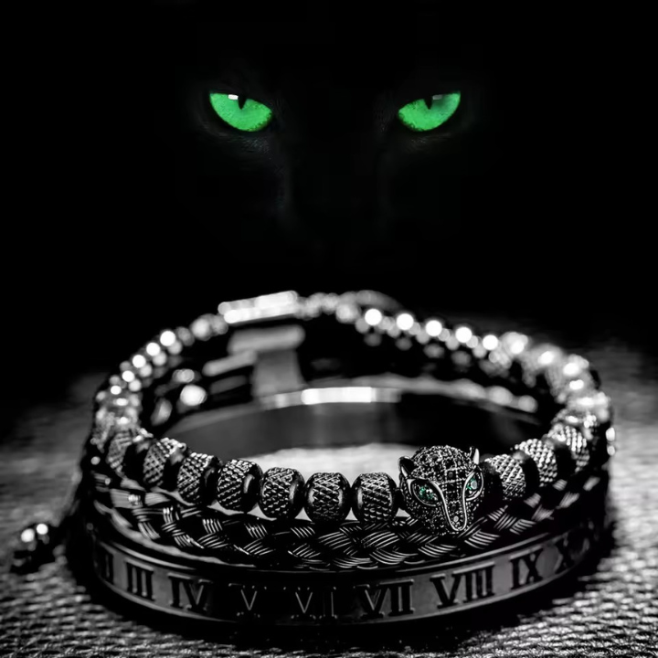 Set de Pulseras Leopardo