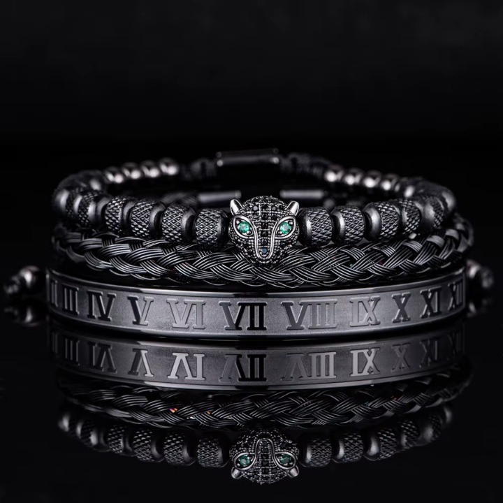 Set de Pulseras Leopardo