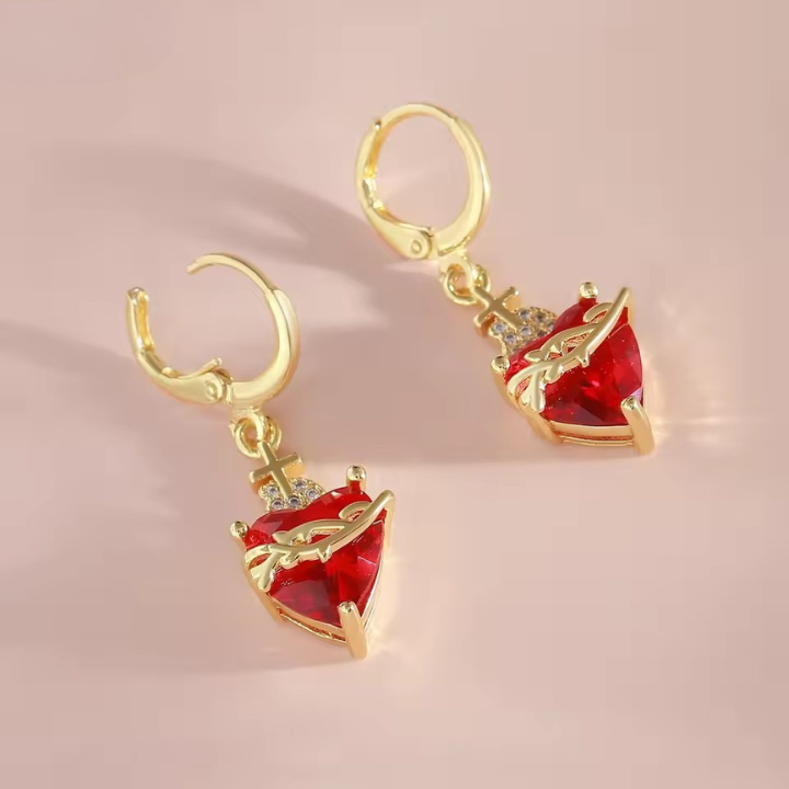 Sacred Heart of Jesus Earrings
