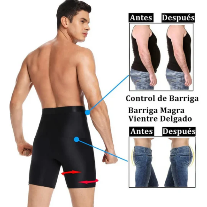 Faja Boxer Moldeador Masculino 4 en 1