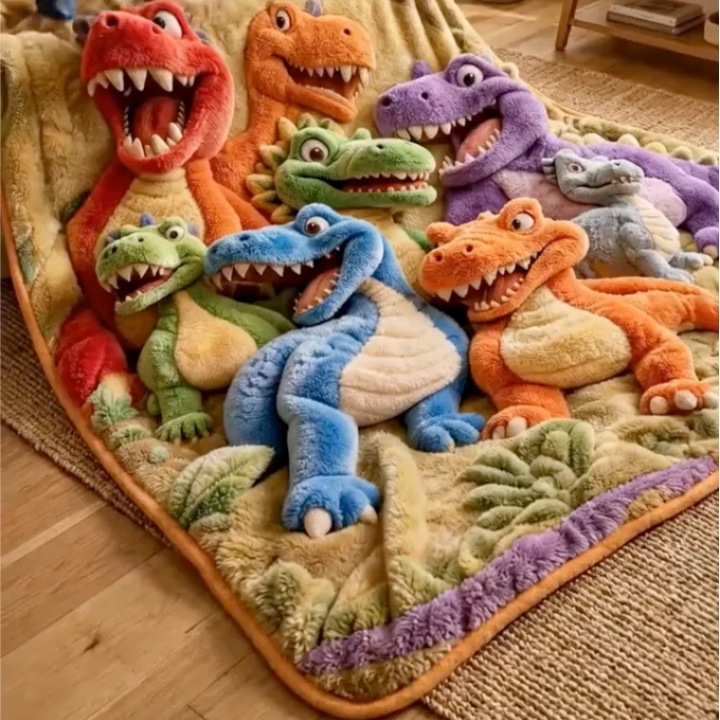 DinoCozy™ 3D Sensory Blanket