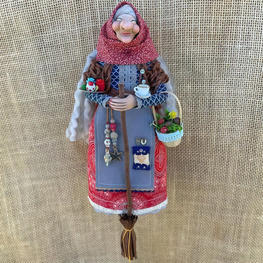 Handmade Witch Doll For Good Luck