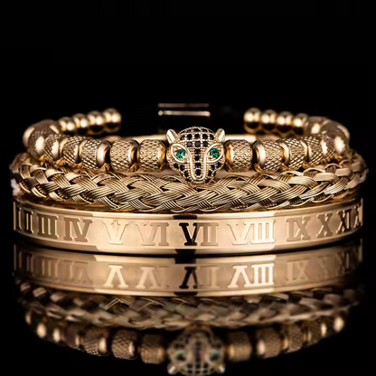 Set de Pulseras Leopardo