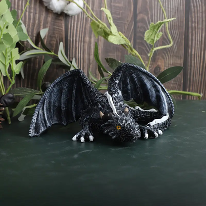 Resin Dragon Statue – Guardian of Magic and Mystery