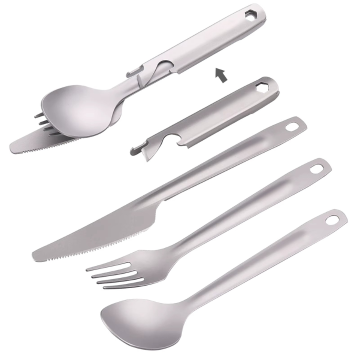 Pure Titanium Multi-Tool Cutlery Set™