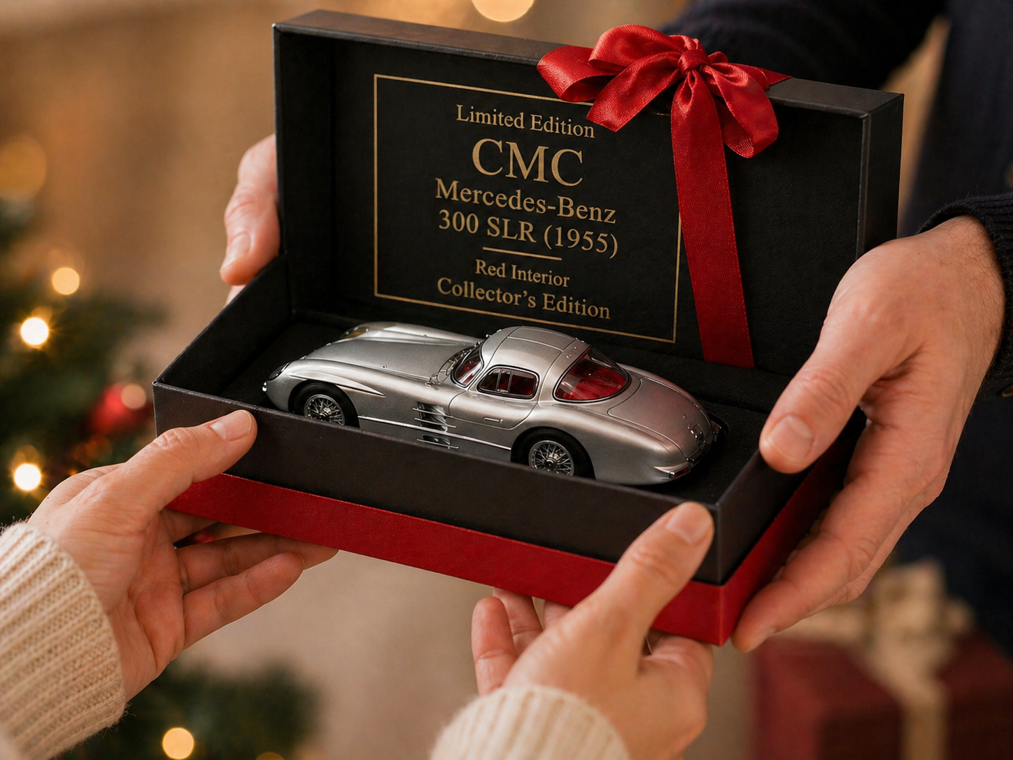 Limited Edition CMC Mercedes-Benz 300 SLR (1955) — Red Interior Collector’s Edition