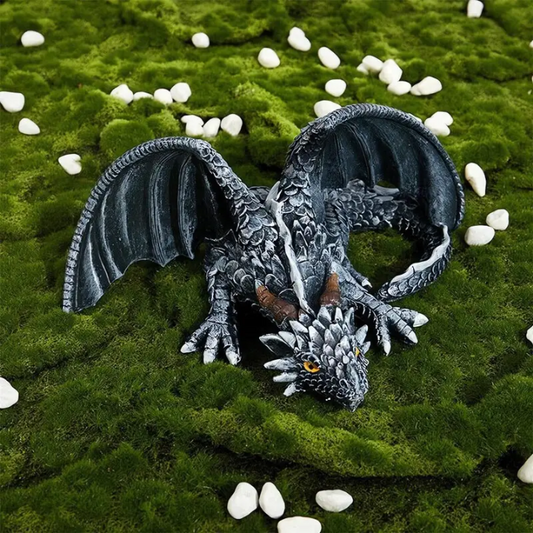 Resin Dragon Statue – Guardian of Magic and Mystery