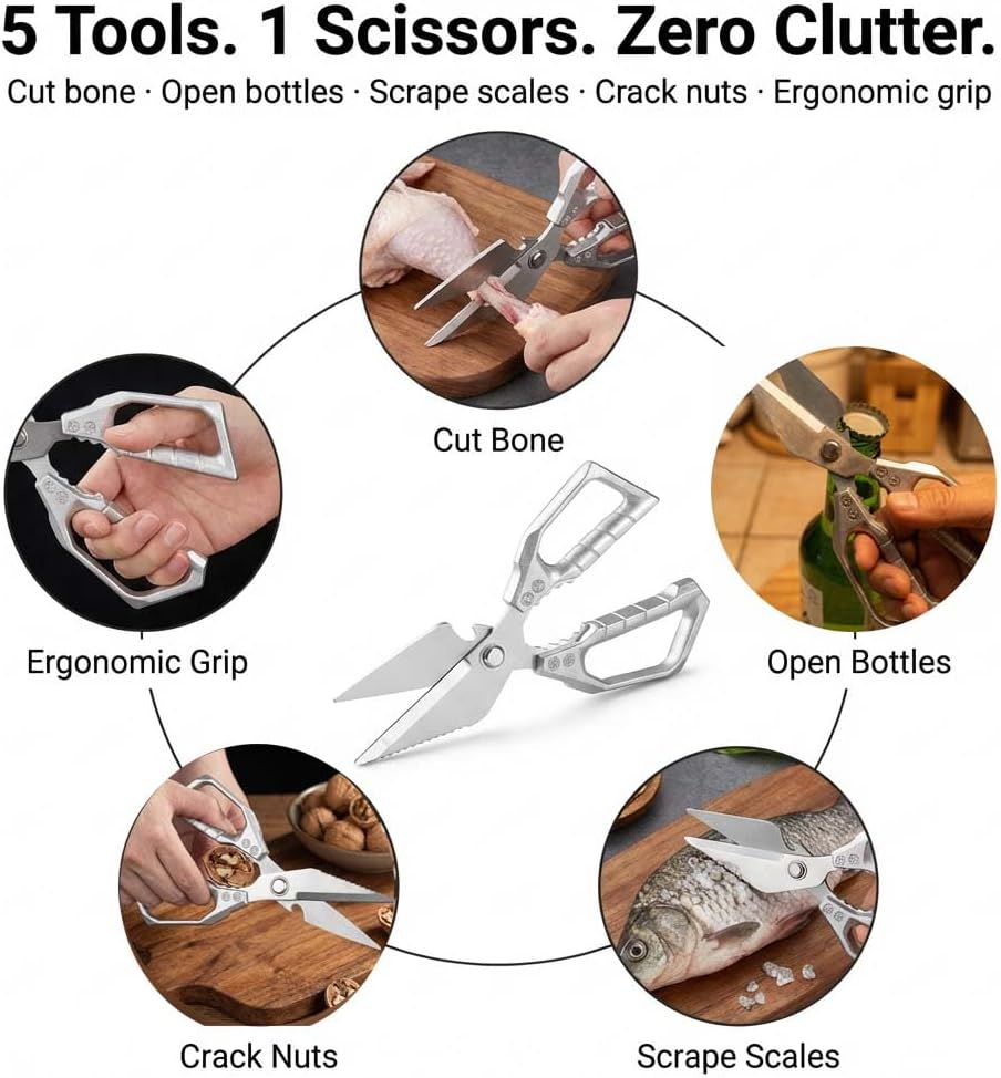 CutMaster Pro™ Stop Struggling with Knives — Cut Everything Faster, Easier, All in One Tool