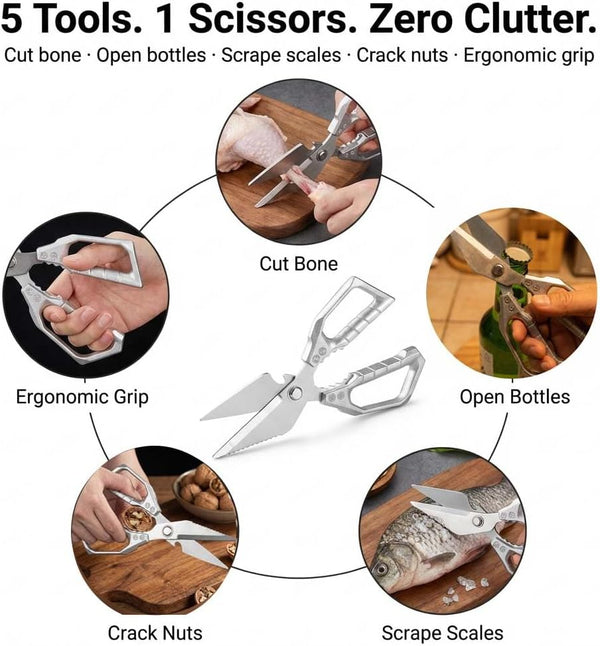 CutMaster Pro™ Stop Struggling with Knives — Cut Everything Faster, Easier, All in One Tool