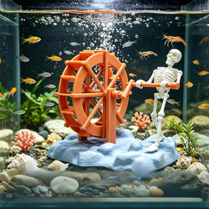 🐟✨ Dynamic Aquarium Skeleton
