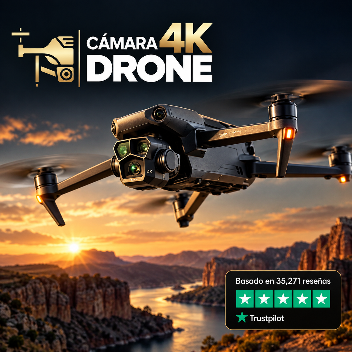 Aervix™ 4K Camera Drone