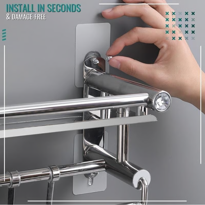 WallGrip™ Adhesive Supports with Screw