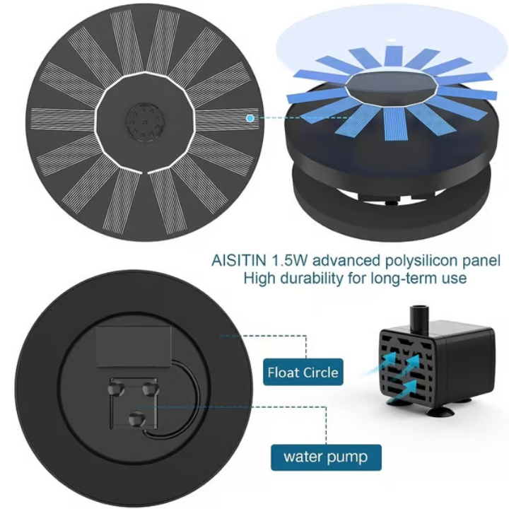 Solar Fountain Pump