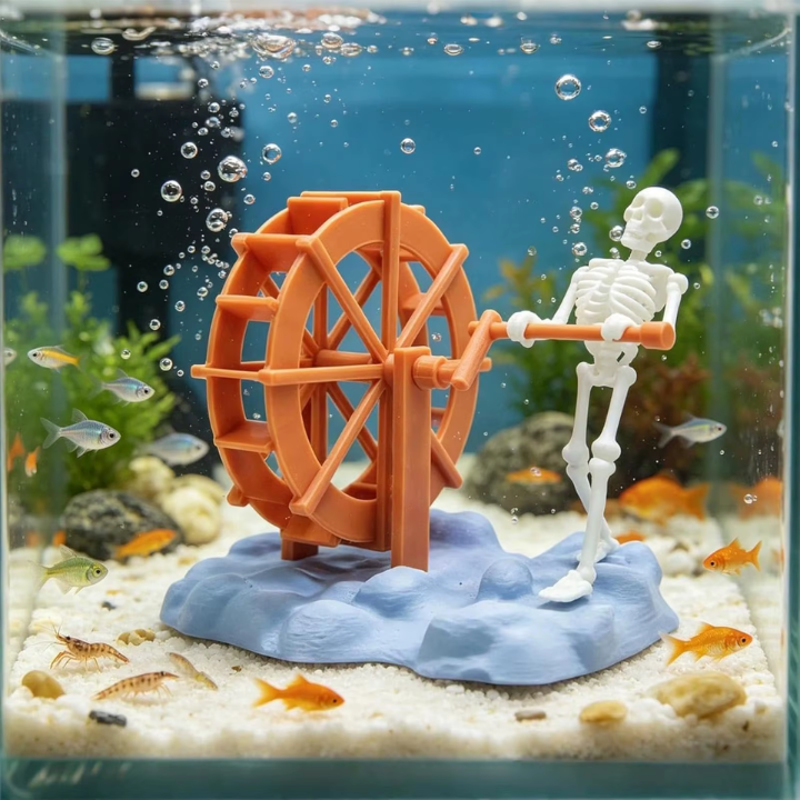 🐟✨ Dynamic Aquarium Skeleton