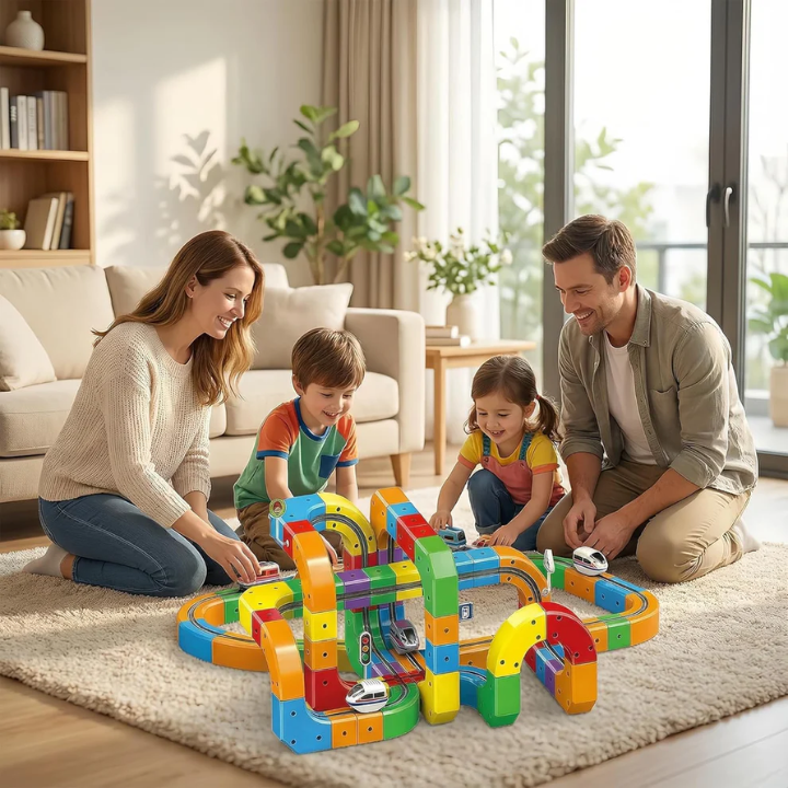 Magnet Magic Train Track Set
