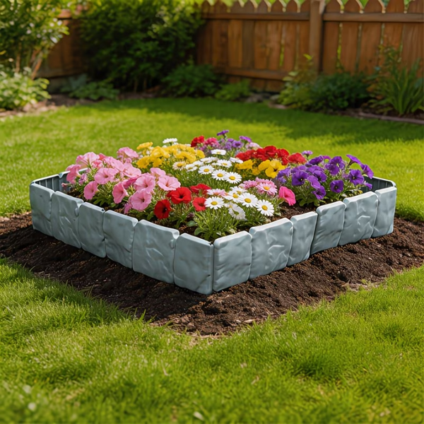 Plastic Garden Retaining Fence