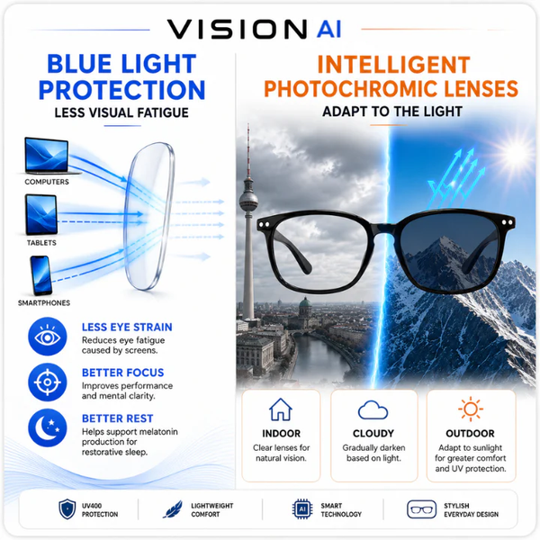 Vision AI™ – Smart Translation Sunglasses with AI Zoom