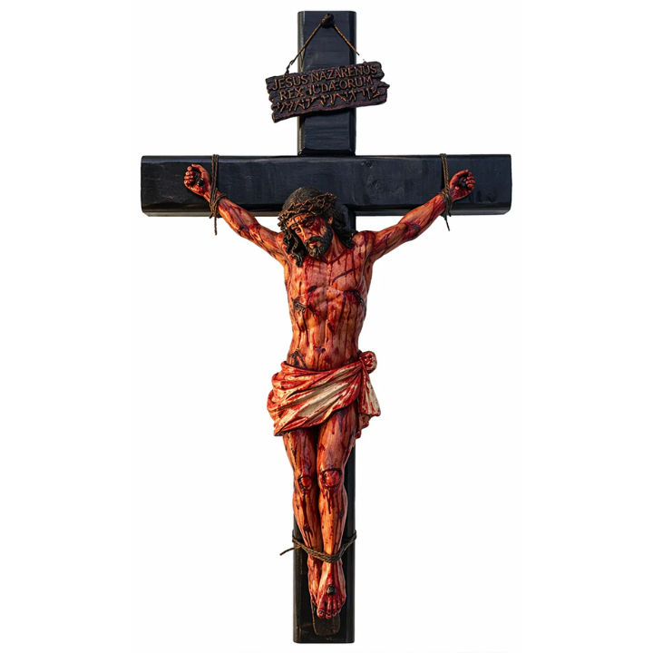 Handmade - Realistic Crucifix Christ
