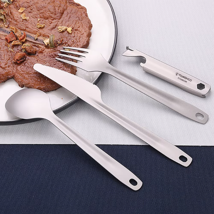 Pure Titanium Multi-Tool Cutlery Set™