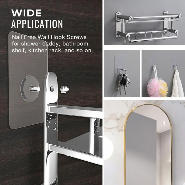 WallGrip™ Adhesive Supports with Screw