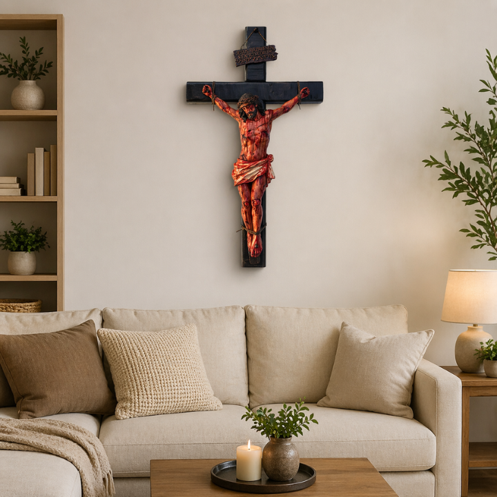 Handmade - Realistic Crucifix Christ