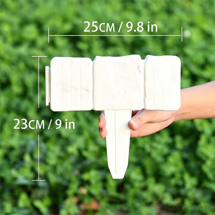 Plastic Garden Retaining Fence
