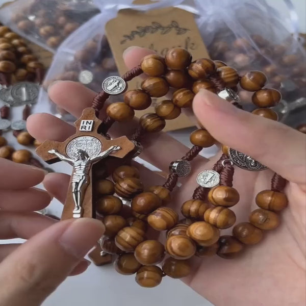 Sacred Palo Santo Wood Rosary