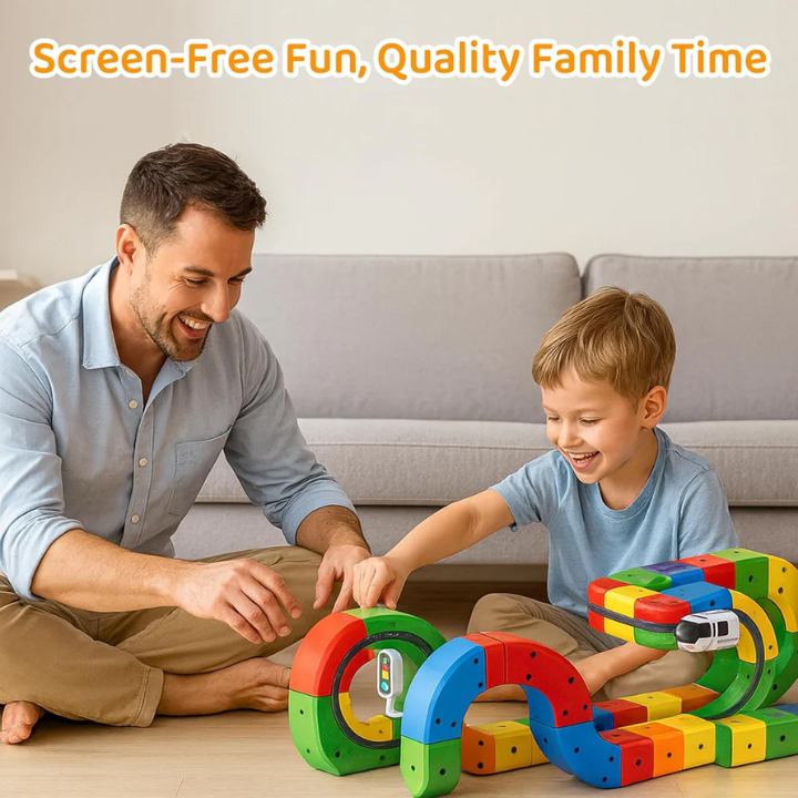 Magnet Magic Train Track Set