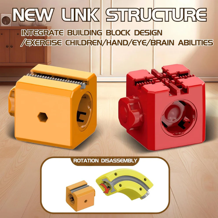 Magnet Magic Train Track Set