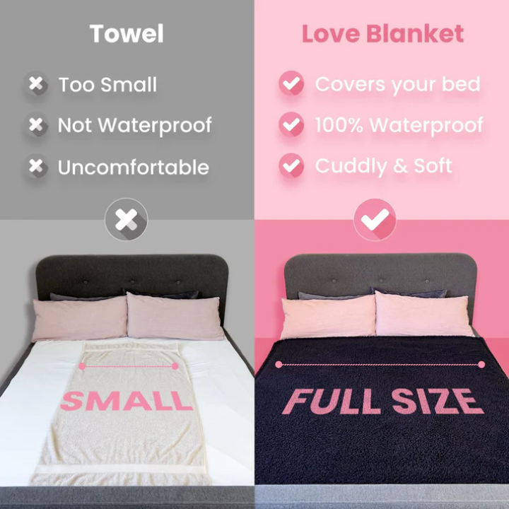 Love Blanket™ - Waterproof Intimacy Blanket