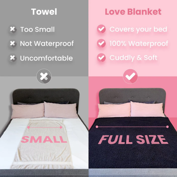 Love Blanket™ - Waterproof Intimacy Blanket