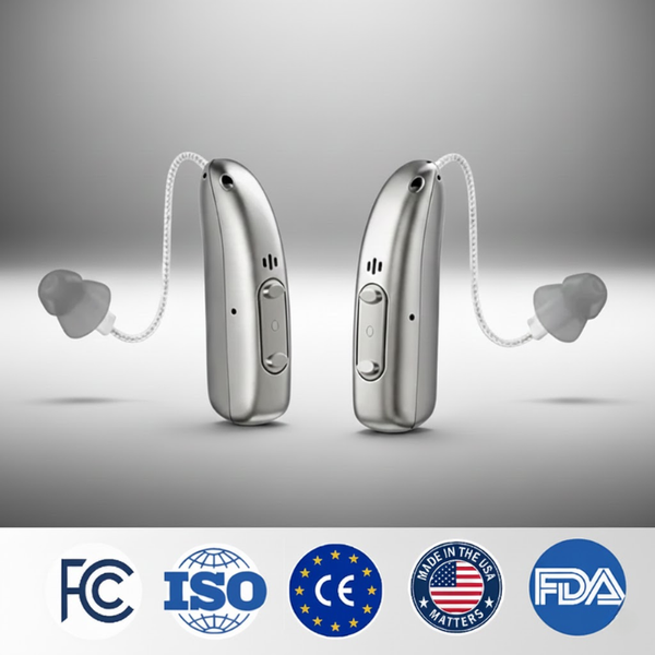 NESLEMY™ Smart, Self-Fitting Bluetooth Hearing Aids (App Controlled)