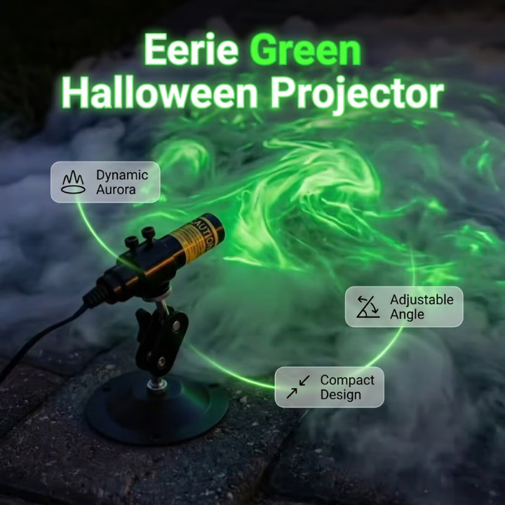 SwampGlow™ Laser Lights 360° Adjustable Spooky Atmosphere Creator