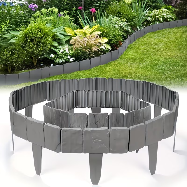 Plastic Garden Retaining Fence