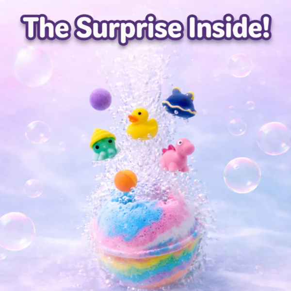 Bath Bombs for Kids with Toys Inside